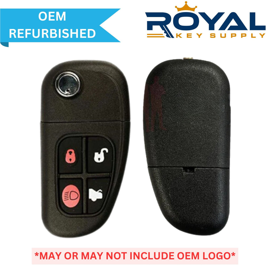 Jaguar Refurbished OEM 2003-2009 XJ Series Remote Flip Key 4 Button FCCID: CWTWB1U243 PN# C2C-24317