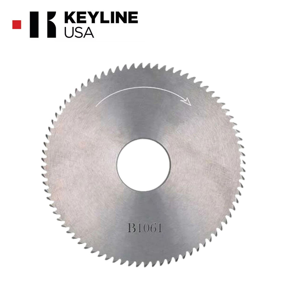 Keyline - 80mm HSS Cutter for Keyline Bianchi 106 Key Machine (RIC05808B)