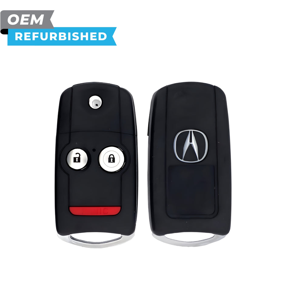 Acura Refurbished 2007-2013 RDX Remote Flip Key (No Memory) 3B FCCID: N5F0602A1A PN# 35111-STX-325, 35111-STX-327