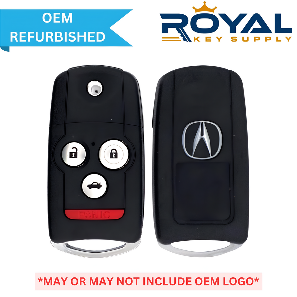 Acura Refurbished 2009-2014 TSX Remote Flip Key 4B Trunk FCCID: MLBHLIK-1T PN# 35113-SZN-A00