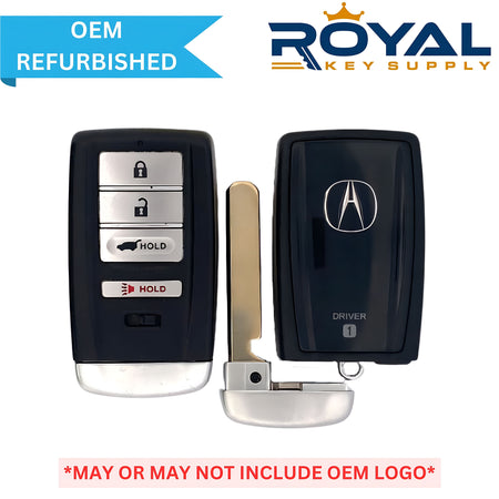 Acura Refurbished 2014-2020 MDX, RDX Smart Key (Memory 1) 4B Hatch FCCID: KR5V1X PN# 72147-TZ5-A01, 72147-TZ5-A11 - Royal Key Supply