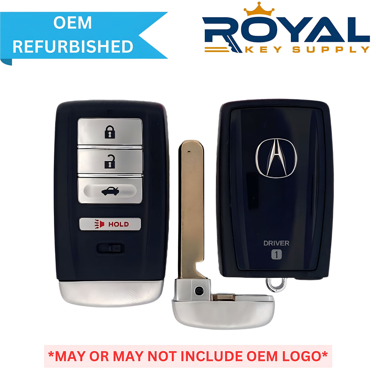 Acura Refurbished 2015-2020 ILX, RLX, TLX Smart Key (Memory 1) 4B Trunk FCCID: KR5V1X PN# 72147-TZ3-A01 - Royal Key Supply