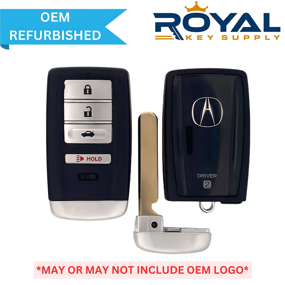 Acura Refurbished 2015-2020 ILX RLX TLX Smart Key (Memory 2) 4B Trunk FCCID: KR5V1X PN# 72147-TZ3-A11 - Royal Key Supply