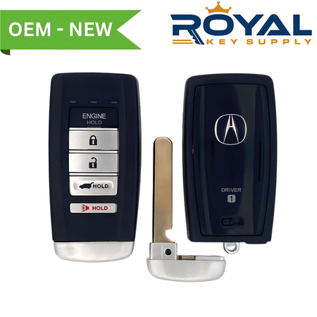 Acura New OEM 2016-2020 RDX, MDX Smart Key (Memory 1) 5B Remote Start/Hatch FCCID: KR580399900 PN# 72147-TX4-A61, 72147-TX4-A71, 72147-TZ6-A71, 72147-TZ6-A81 - Royal Key Supply