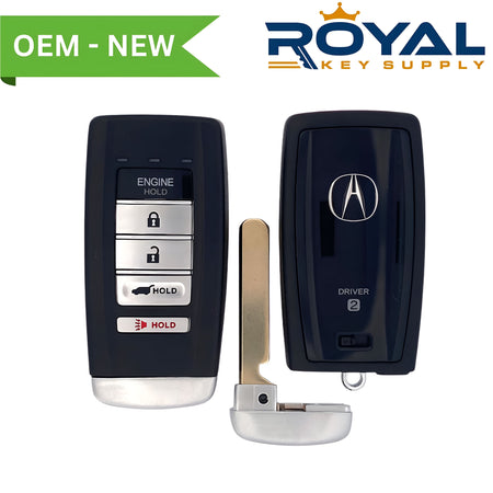 Acura New OEM 2016-2020 RDX, MDX Smart Key (Memory 2) 5B Remote Start/Hatch FCCID: KR580399900 PN# 72147-TZ6-A81 - Royal Key Supply