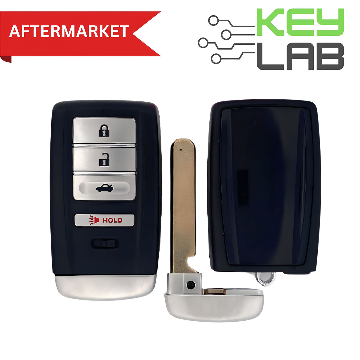 Acura Aftermarket 2018-2022 ILX, TLX Smart Key 4B Trunk FCCID: KR5V2X PN# 72147-TZ3-A31, 72147-TZ3-A21 - Royal Key Supply