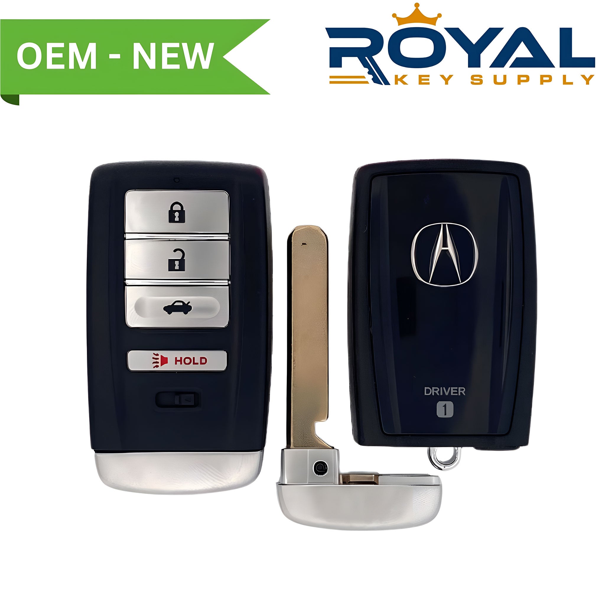 Acura New OEM 2018-2022 ILX, TLX Smart Key (Memory 1) 4B Trunk FCCID: KR5V2X PN# 72147-TZ3-A21, 72147-TZ3-A22 - Royal Key Supply