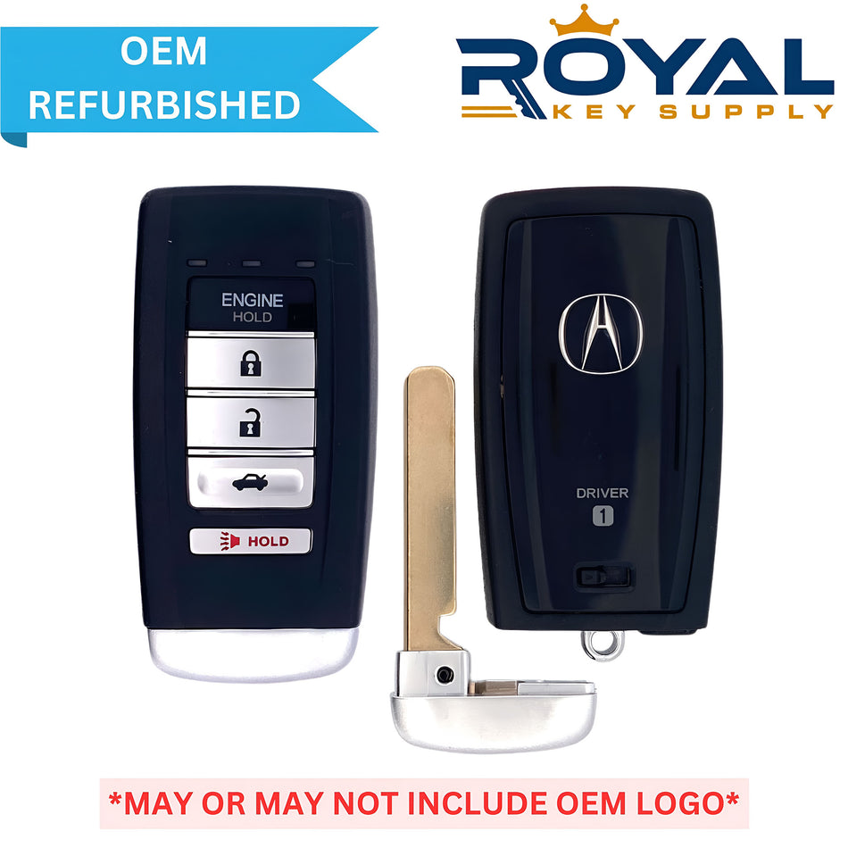 Acura Refurbished 2018-2022 TLX (V6 Advance Package) 2-Way Smart Key (Memory 1) 5B Trunk/Remote Start FCCID: KR5995364 PN# 72147-TZ3-A71, 72147-TZ3-A81 - Royal Key Supply