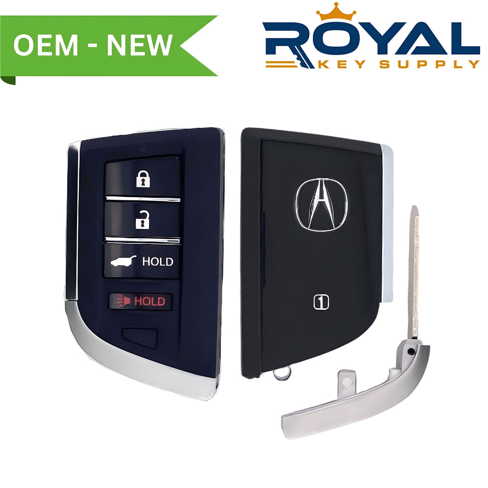 Acura New OEM 2022 RDX Smart Key (Memory 1) 4B Hatch FCCID: KR5TP-2 PN# 72147-TJB-A21 - Royal Key Supply
