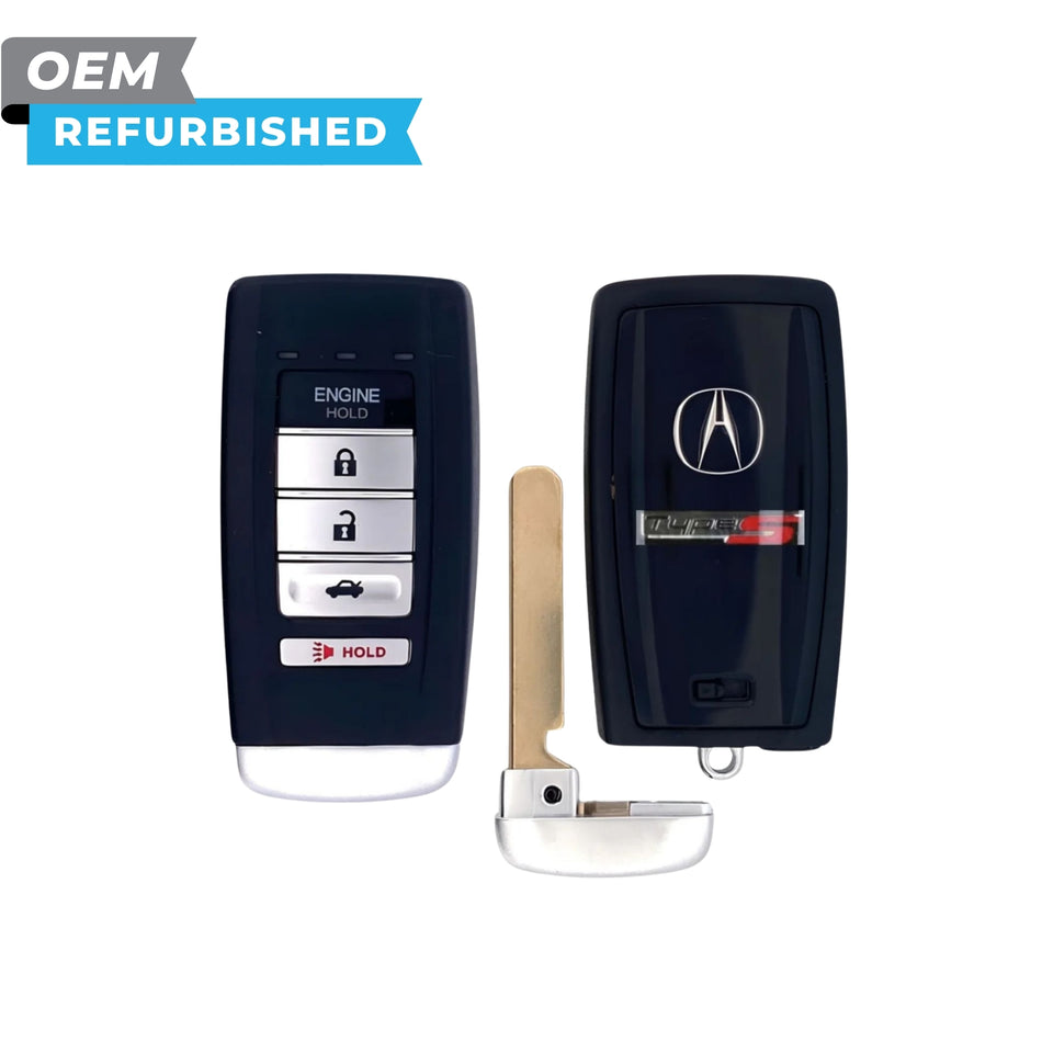 Llave inteligente de 2 vías Acura reacondicionada para TLX Type S 2021-2022 (Conductor 1) 5B con apertura de maletero/arranque remoto FCCID: KR5995364 N/P: 72147-TGZ-C71