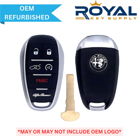 Alfa Romeo Refurbished 2017-2022 Giulia Stelvo Smart Key 5B Remote Start FCCID: KR5ALFA434 PN# 6EP44LXHAA, 6WN70LXHAA - Royal Key Supply