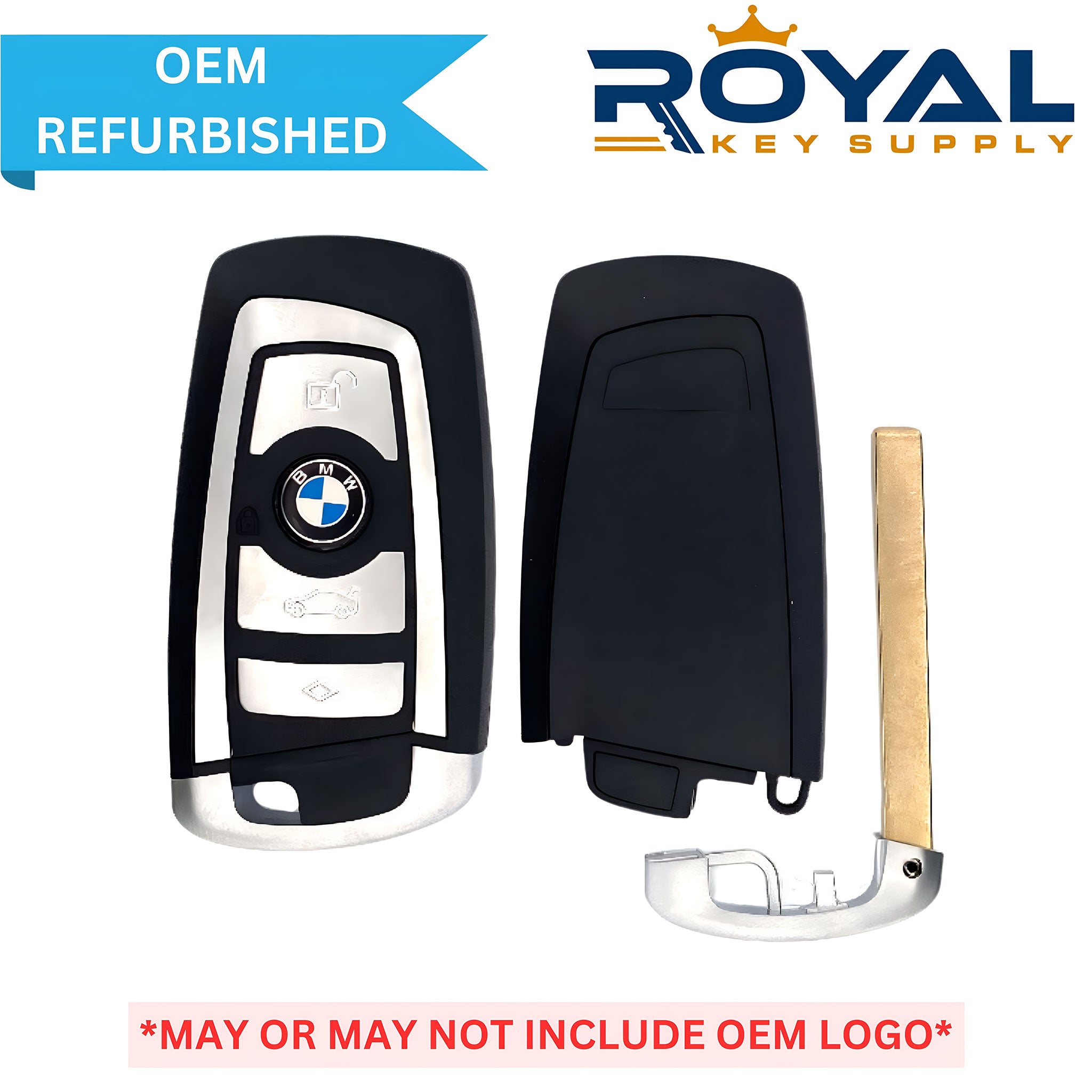 BMW Refurbished 2009-2014 3/5/7 Series (CAS4) Smart Key 4B Trunk FCCID: YGOHUF5662 PN# 9254891-02 - Royal Key Supply