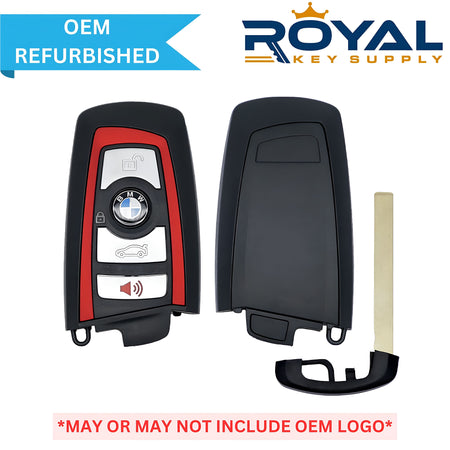 BMW Refurbished 2009-2014 F-Series Smart Key Red (CAS4) 4B Trunk FCCID: YGOHUF5767 PN# 9226932-02, 9226936-02, 9312533-03 - Royal Key Supply