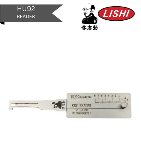 Original Lishi - BMW HU92 (Ign/Dr/Bt) - Reader & Decoder - AG - Royal Key Supply
