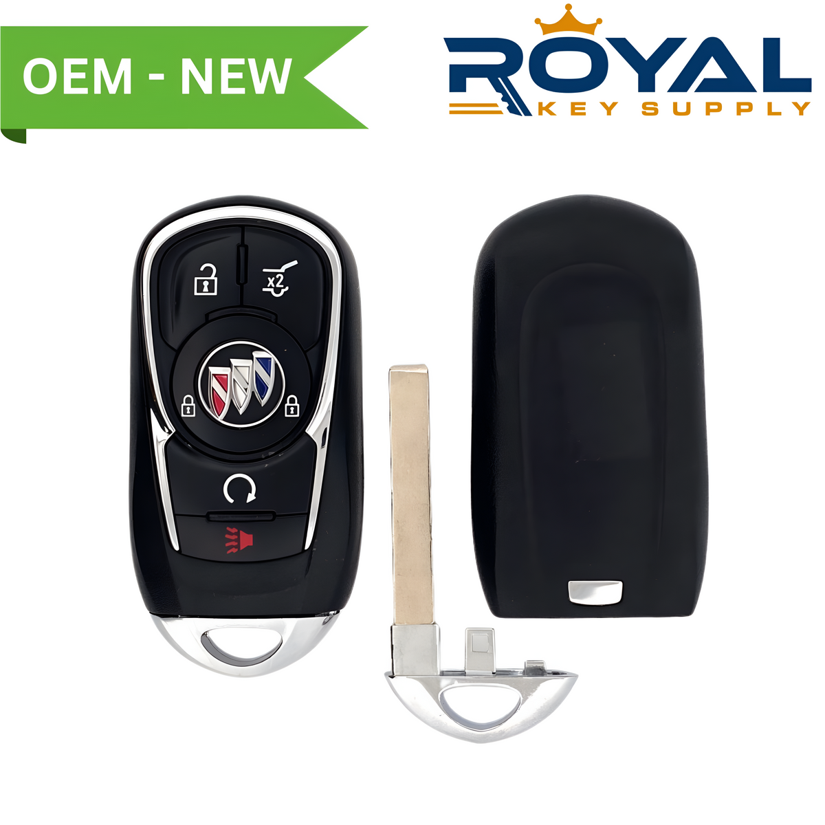 Buick New OEM 2017-2020 Envision Smart Key 5B Hatch/Remote Start FCCID: HYQ4AA PN# 13584500