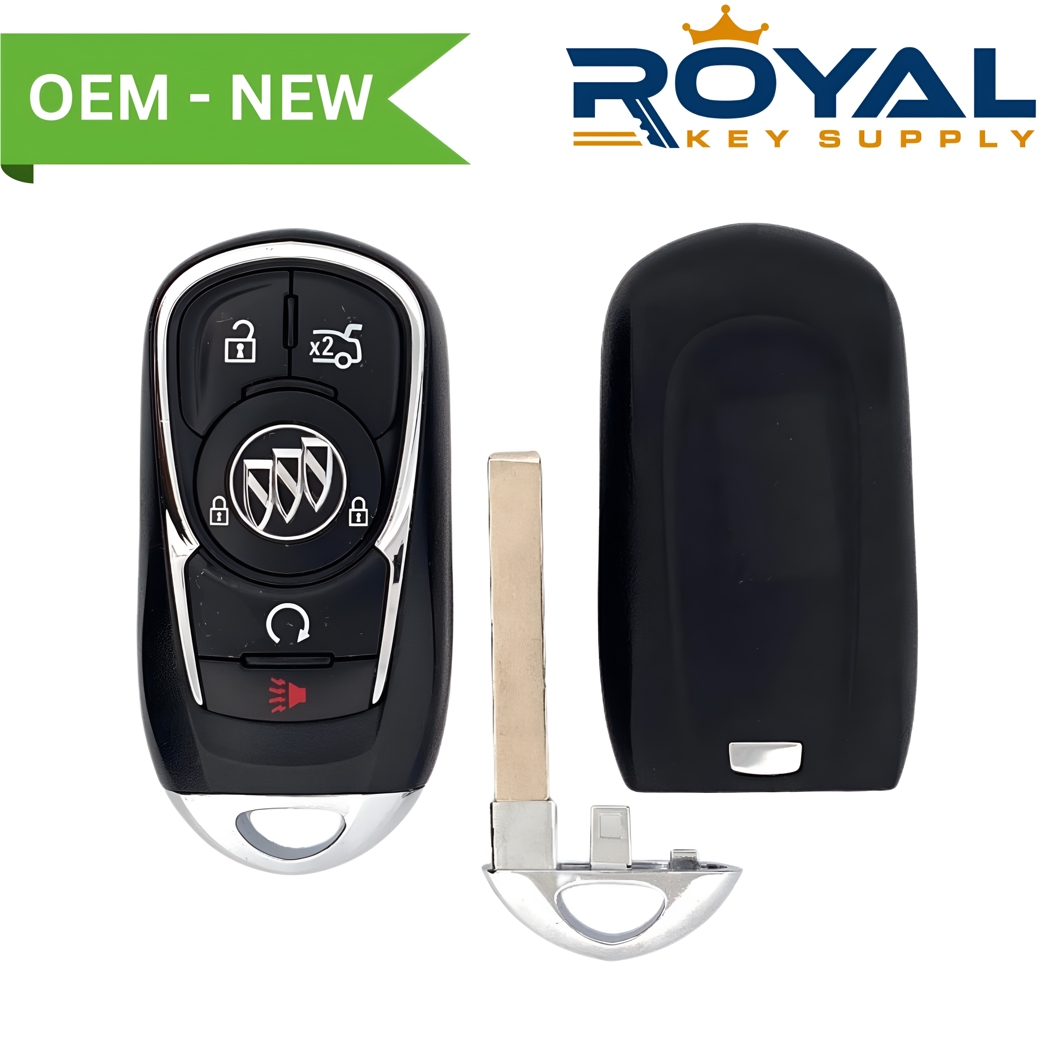 Buick New OEM 2017-2019 Lacrosse Smart Key 5B Trunk/Remote Start FCCID: HYQ4EA PN# 13508414