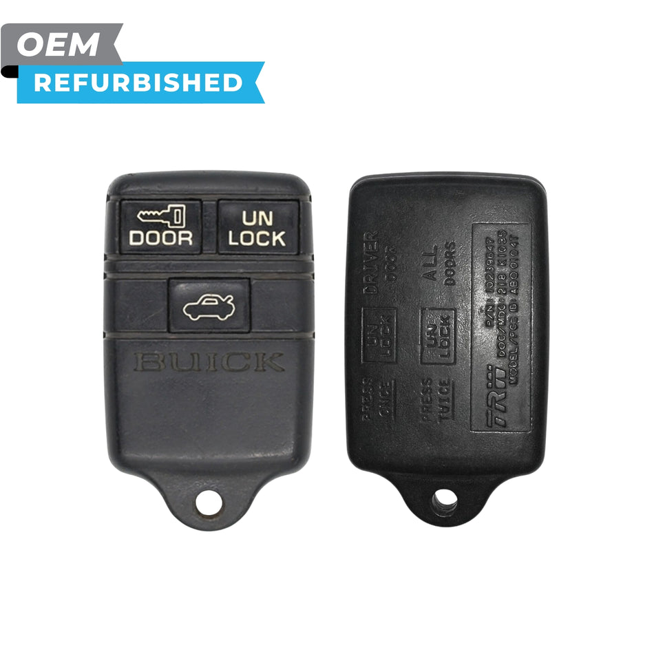 Buick Refurbished OEM 1993-1995 Skylark Keyless Entry Remote 3 Button FCCID: ABO0103T PN# 10205239