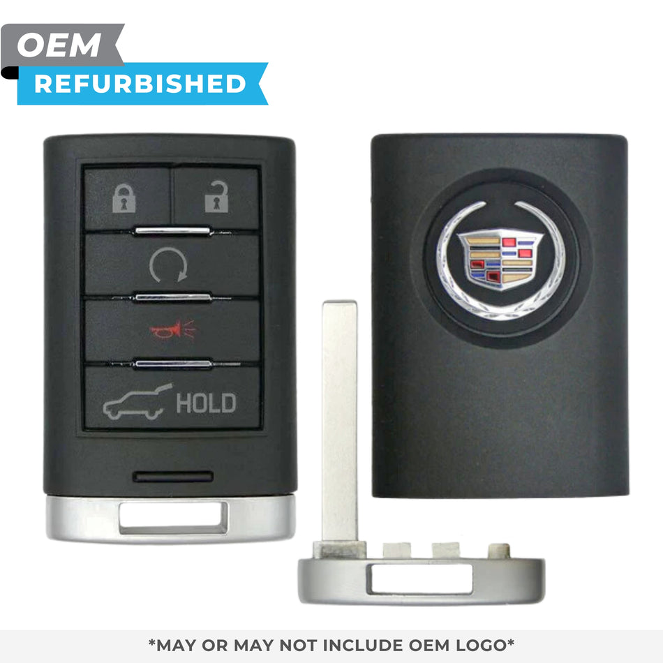 Cadillac Refurbished 2010-2015 Cadillac SRX Smart Key 5B Hatch/Remote Start FCCID: NBG009768T PN# 22865375