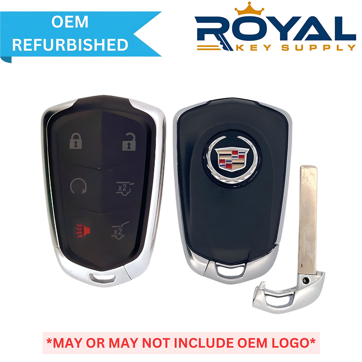 Cadillac Refurbished 2015 Escalade Smart Key 6B Hatch/Glass/Remote Start FCCID: HYQ2EB PN# 13598512 - Royal Key Supply