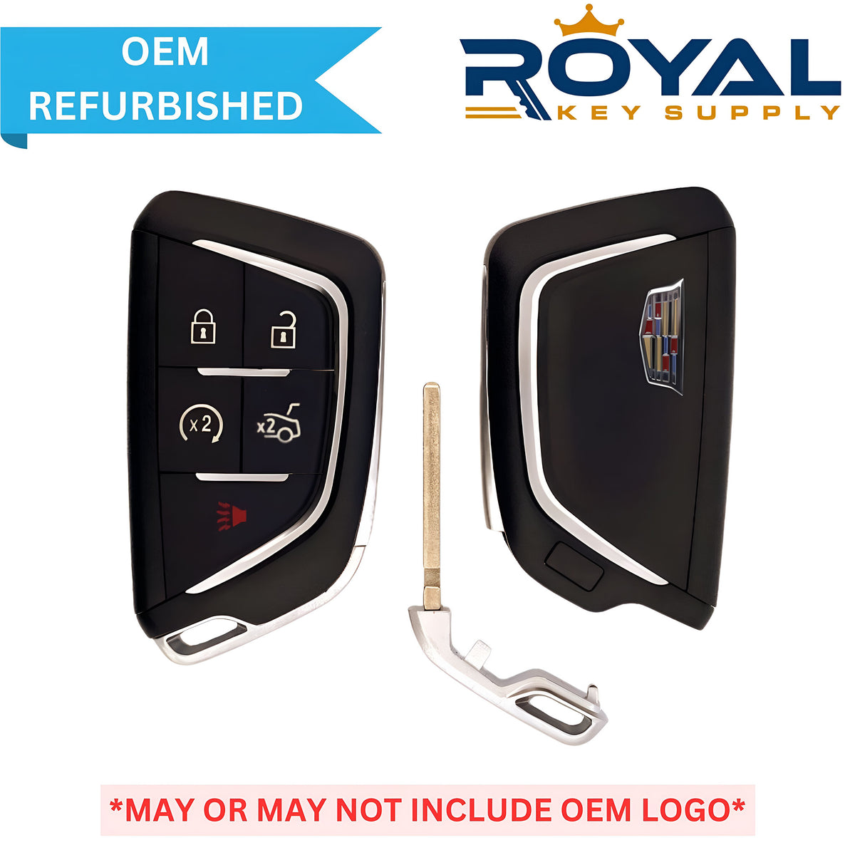 Cadillac Refurbished 2020-2022 CT4, CT5 Smart Key 5B Trunk/Remote Start FCCID: YG0G20TB1 PN# 13538860, 13536990, 13541988, 13548127 - Royal Key Supply