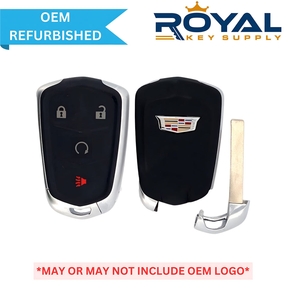 Cadillac Refurbished 2019-2021 XT4 Smart Key 4B Remote Start FCCID: HYQ2EB PN# 13591382 - Royal Key Supply