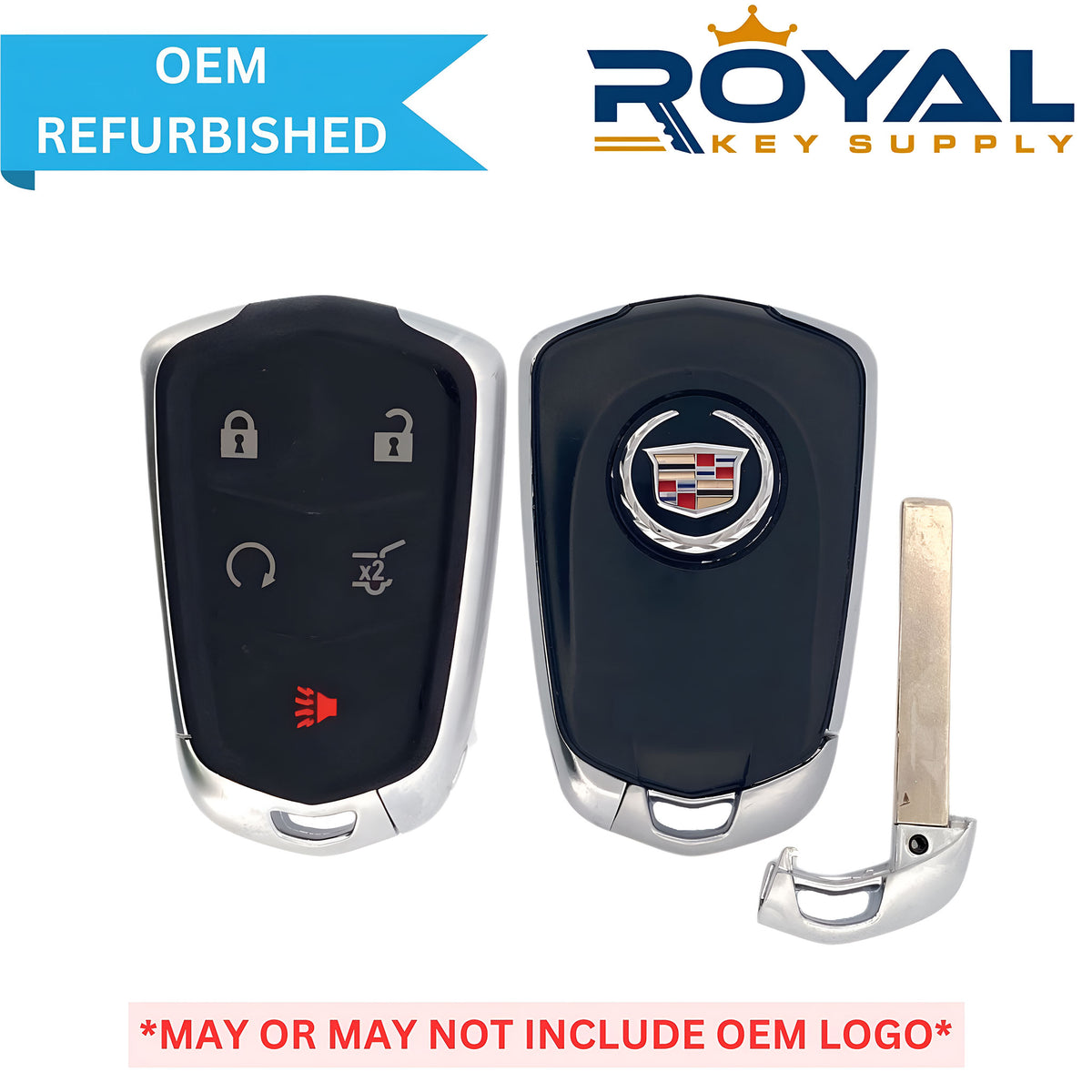 Cadillac Refurbished 2022-2023 XT4 Smart Key 5B Hatch/Remote Start FCCID: TBD PN# 13544057 - Royal Key Supply