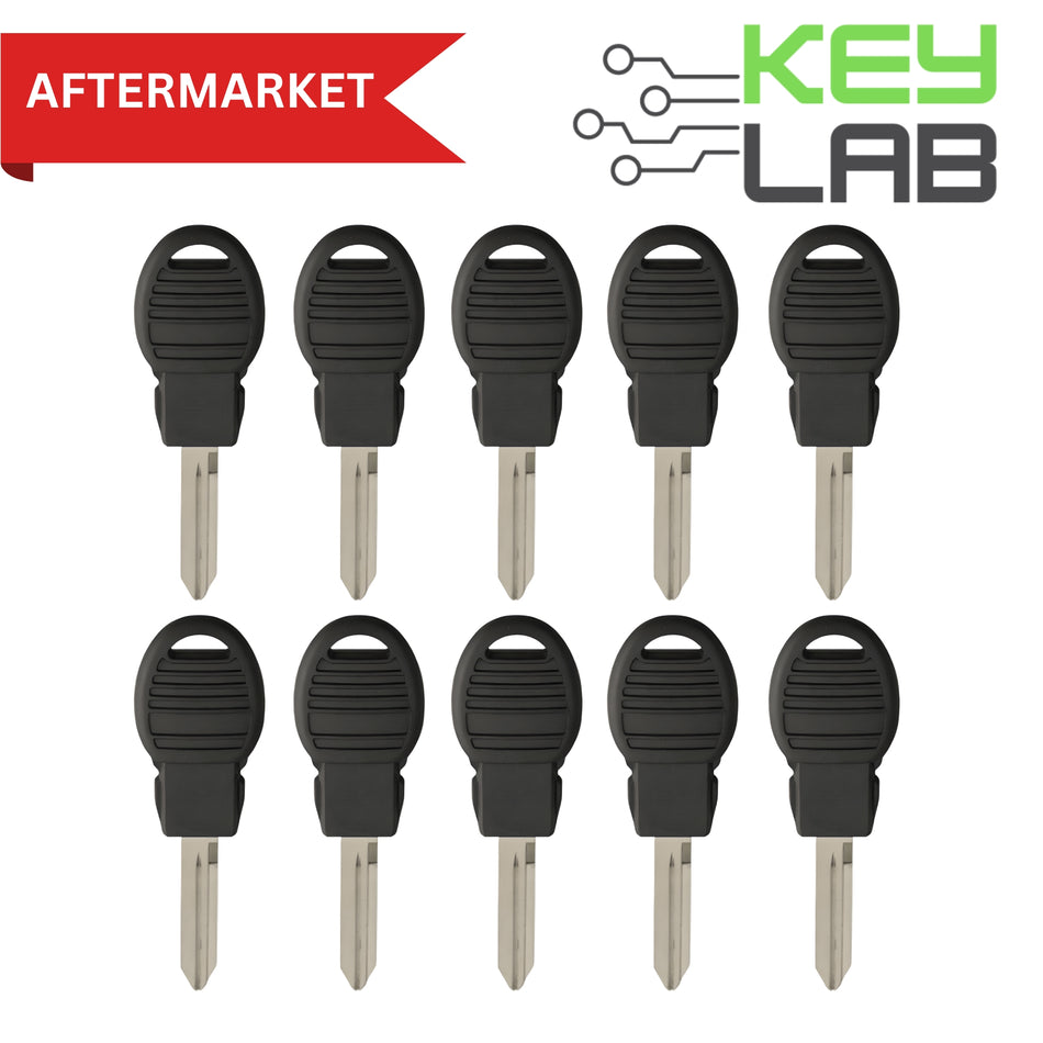 Chrysler Aftermarket 2008-2020 Transponder Key Y170-PT PN# 68033740AA (Pack of 10)