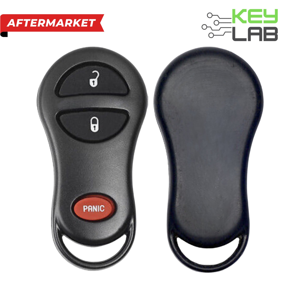 Chrysler Aftermarket 2001-2004 Town & Country, Grand Caravan Keyless Entry Remote 3B FCCID: GQ43VT17T PN# 04686481