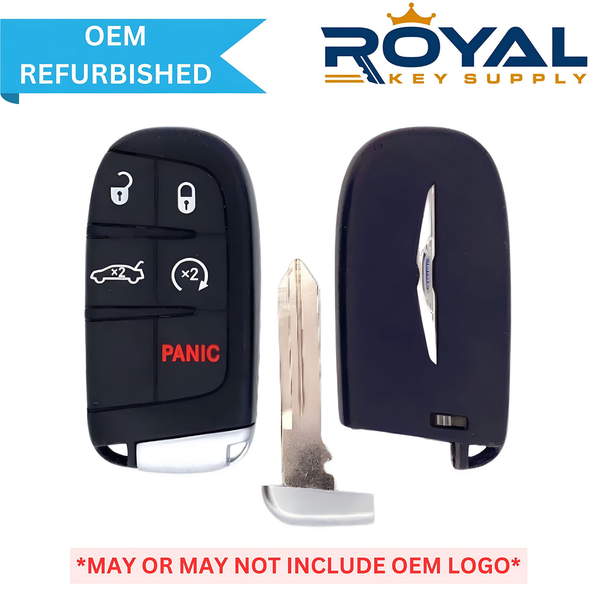 Chrysler Refurbished 2011-2018 300 Smart Key 5B Trunk/Remote Start FCCID: M3N-40821302 PN# 56046759AA - Royal Key Supply