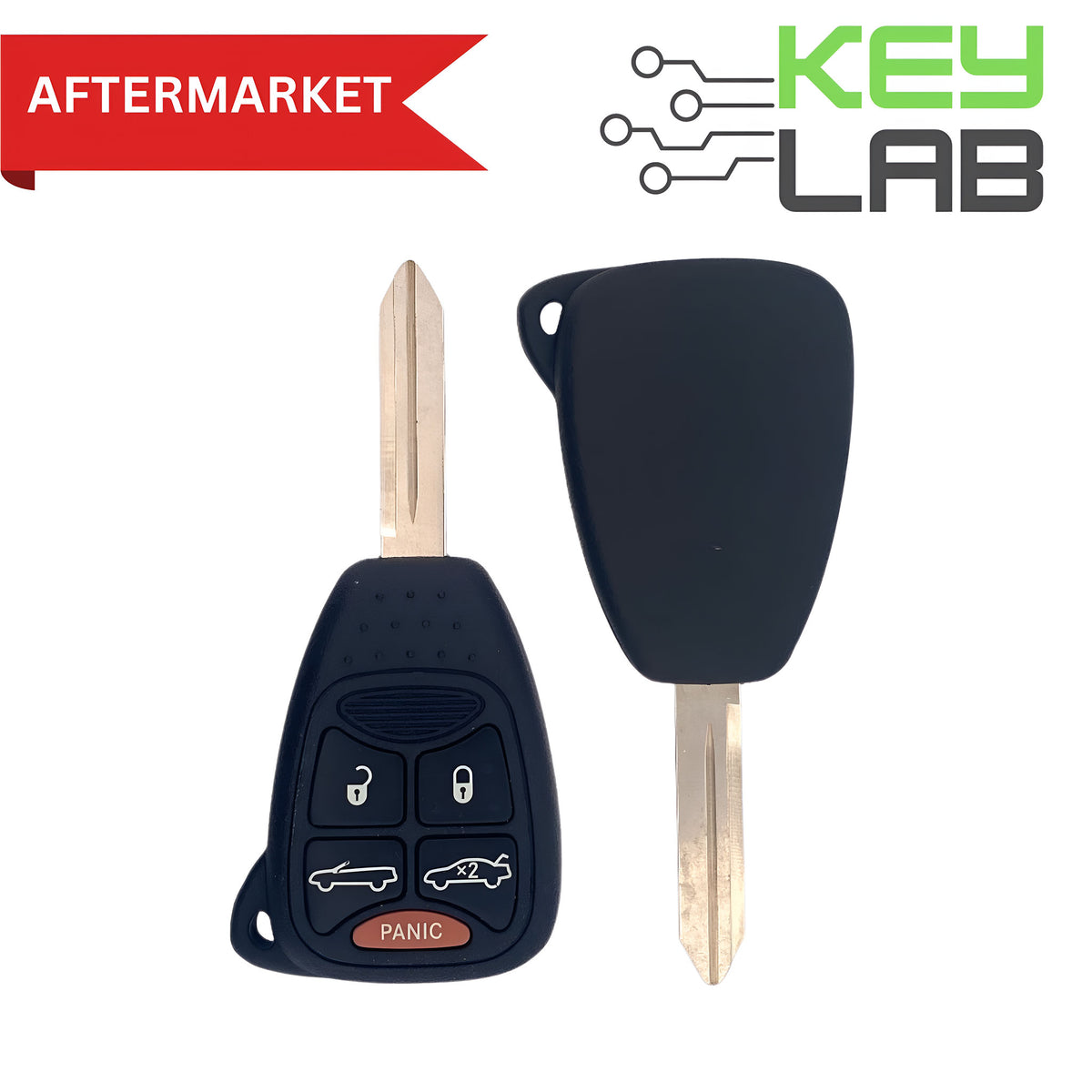 Chrysler Aftermarket 2007-2014 Sebring, 200 Convertible Remote Head Key 5B Trunk/Top FCCID: OHT692427AA PN# 68025034AA, 68025034AA, 68025034AB, 68092992AA, 68092992AB, 68291090AA - Royal Key Supply