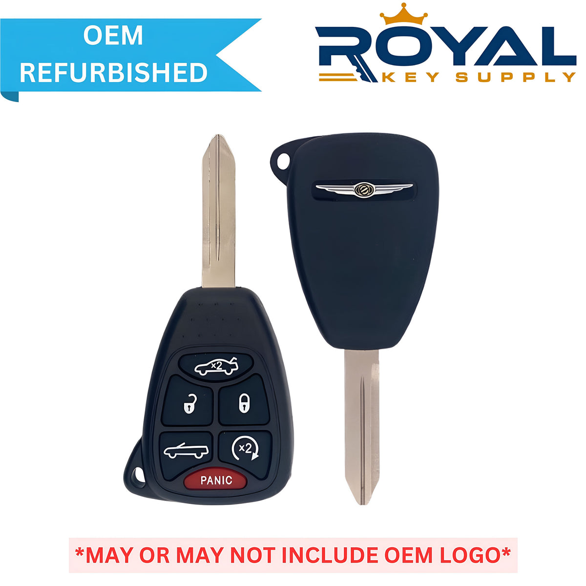 Chrysler Refurbished 2007-2014 Sebring, 200 Convertible Remote Head Key 6B Trunk/Top/Remote Start FCCID: OHT692427AA PN# 68291091AA - Royal Key Supply