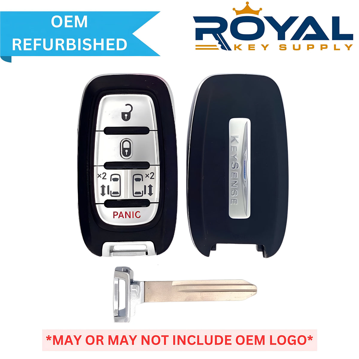 Chrysler Refurbished 2017-2020 Pacifica Keysense Smart Key 5B Power Doors FCCID: M3N-97395900 PN# 68241532AB - Royal Key Supply