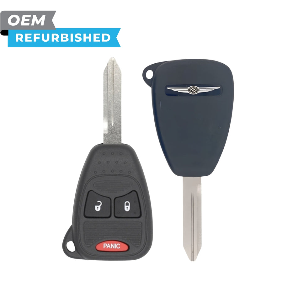 Chrysler Refurbished OEM 2004-2007 Town & Country Remote Head Key 3 Button FCCID: M3N5WY72XX PN# 68273338AB