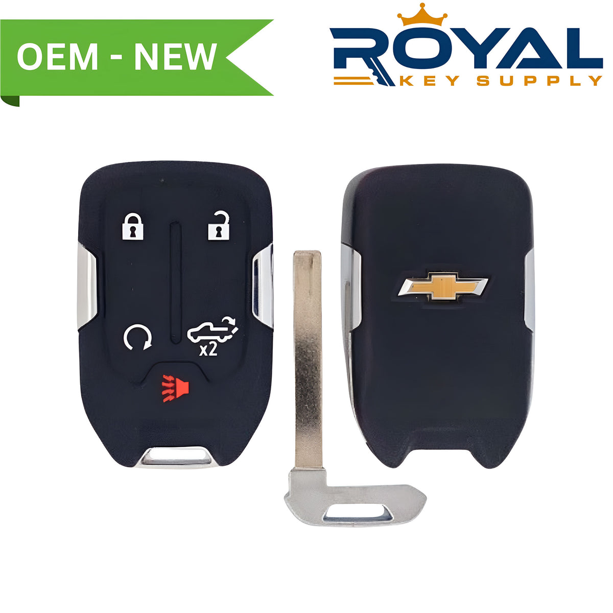 Chevrolet New OEM 2019-2020 Silverado Smart Key 5B Remote Start/Tailgate FCCID: HYQ1EA PN# 13508398 - Royal Key Supply