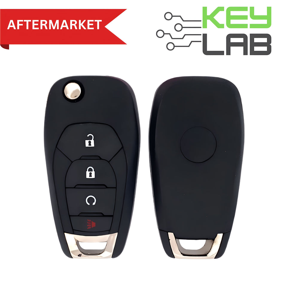 Chevrolet Aftermarket 2019-2024 Cruze, Trax Remote Flip Key 4B Remote Start FCCID: LXP-T004 PN# 13530746 - Royal Key Supply