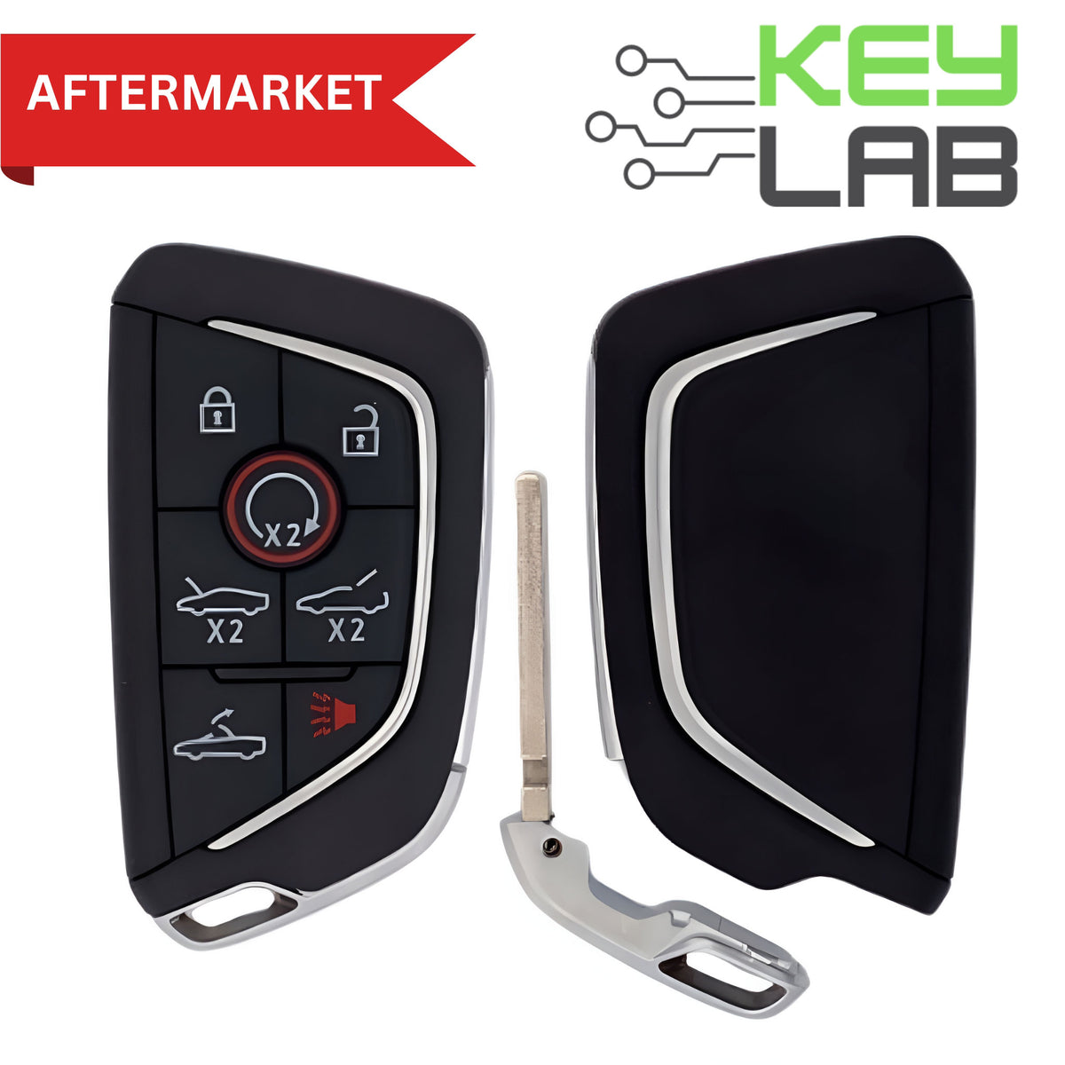 Chevrolet Aftermarket 2020-2022 Corvette Smart Key 7B Trunk/Remote Start/Hood/Drop-Top FCCID: YG0G20TB1 PN# 13538852 - Royal Key Supply