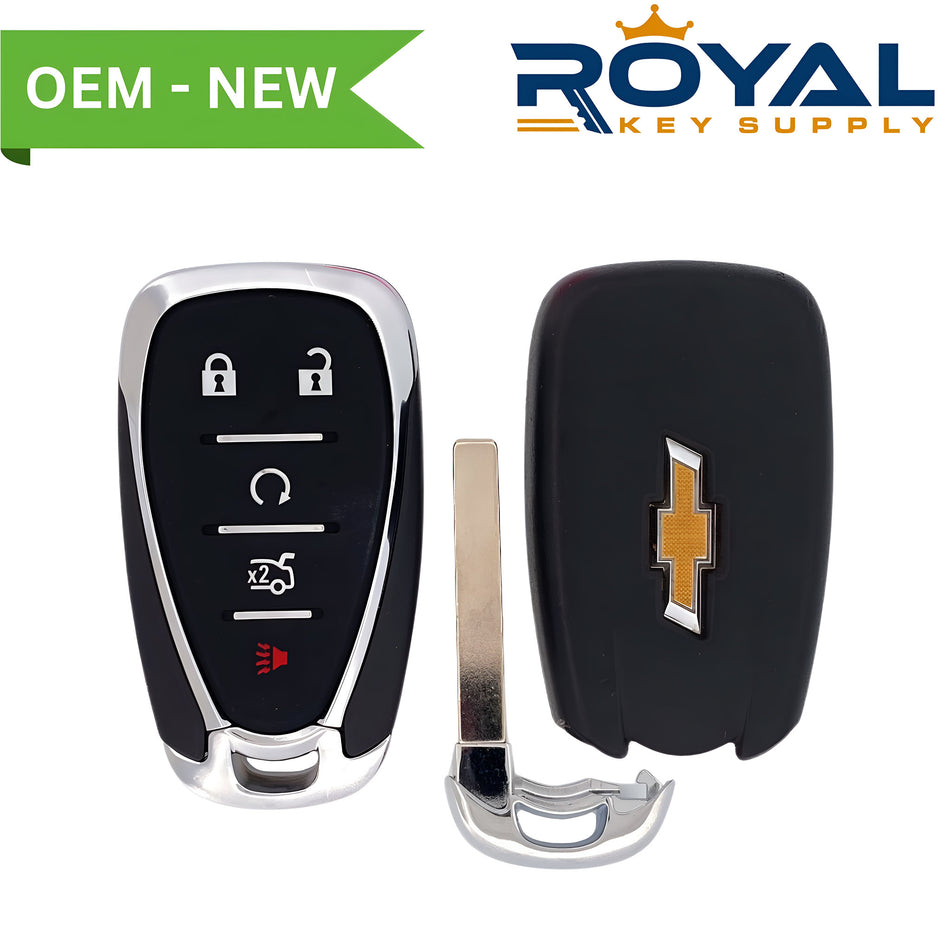 Chevrolet New OEM 2021-2024 Camaro, Malibu Smart Key 5B Trunk/Remote Start FCCID: HYQ4ES PN# 13522891 - Royal Key Supply