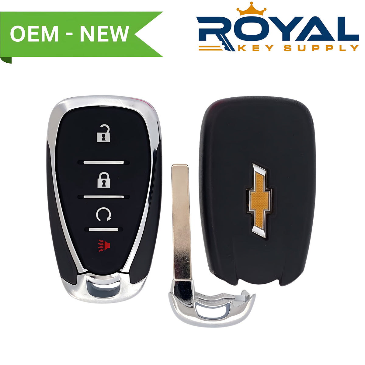 Chevrolet New OEM 2021-2024 Blazer, Trax Smart Key 4B Remote Start FCCID: HYQ4ES PN# 13530712 - Royal Key Supply