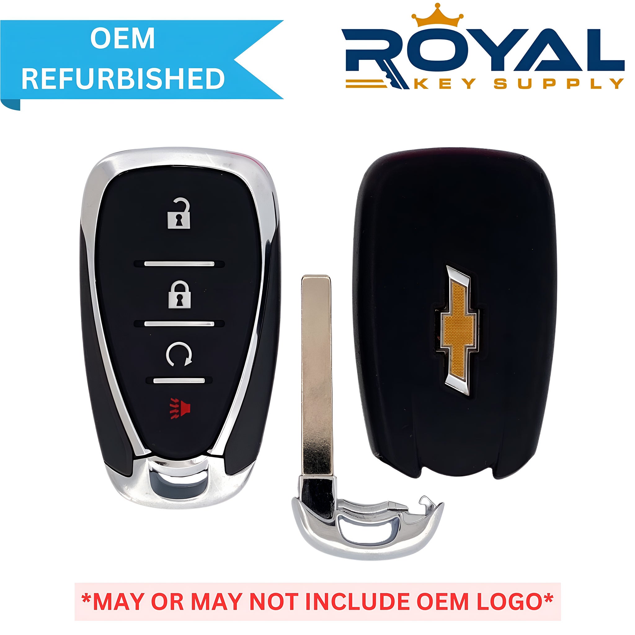 Chevrolet Refurbished 2021-2024 Blazer, Trax Smart Key 4B Remote Start FCCID: HYQ4ES PN# 13530712 - Royal Key Supply