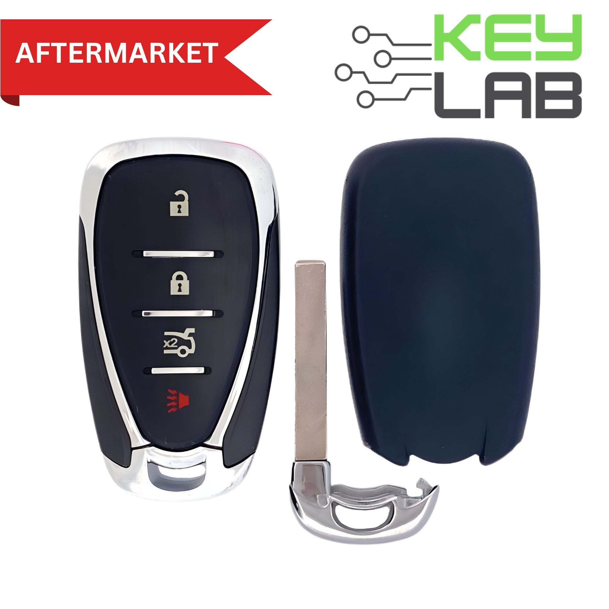 Chevrolet Aftermarket 2021-2022 Camaro, Malibu Smart Key 4B Trunk FCCID: HYQ4ES PN# 13522890 - Royal Key Supply