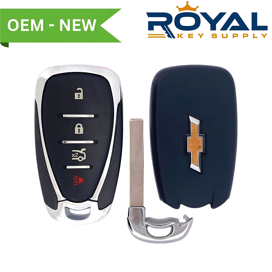 Chevrolet New OEM 2021-2022 Camaro, Malibu Smart Key 4B Trunk FCCID: HYQ4ES PN# 13522890 - Royal Key Supply