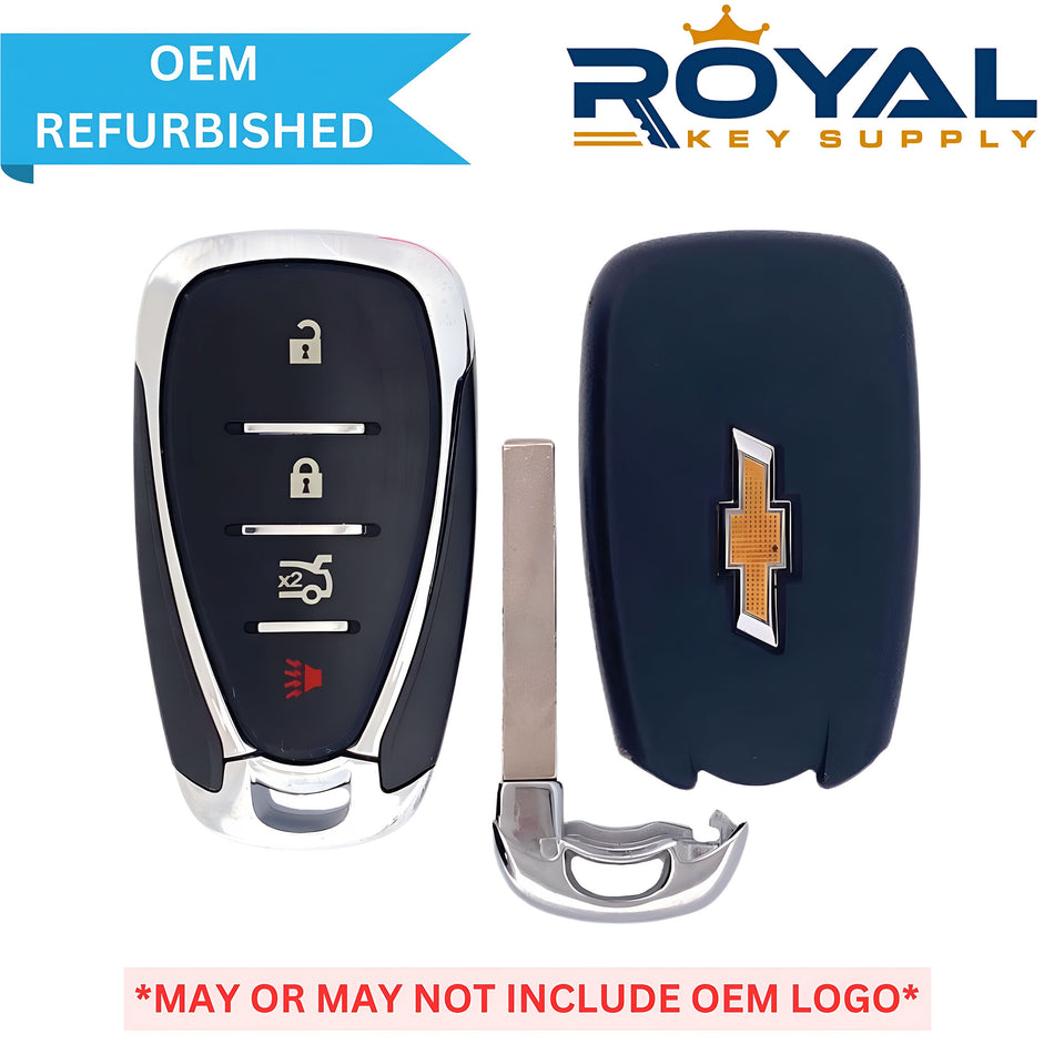 Chevrolet Refurbished 2021-2022 Camaro, Malibu Smart Key 4B Trunk FCCID: HYQ4ES PN# 13522890 - Royal Key Supply