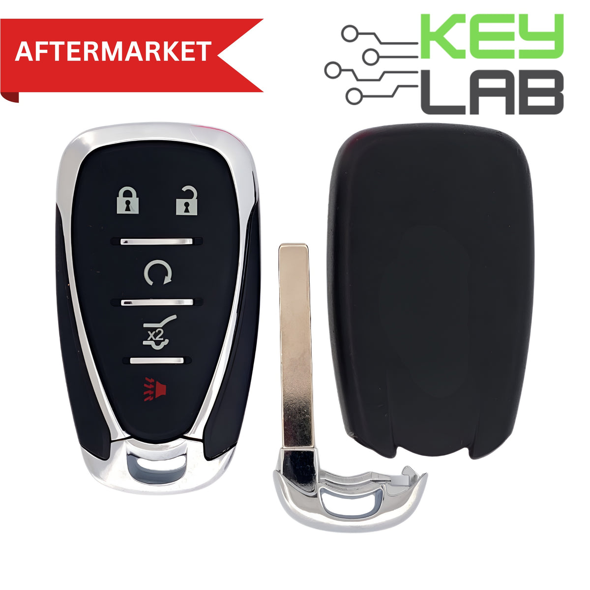 Chevrolet Aftermarket 2022 Equinox Smart Key 5B Hatch/Remote Start FCCID: HYQ4AS PN# 13522875 - Royal Key Supply