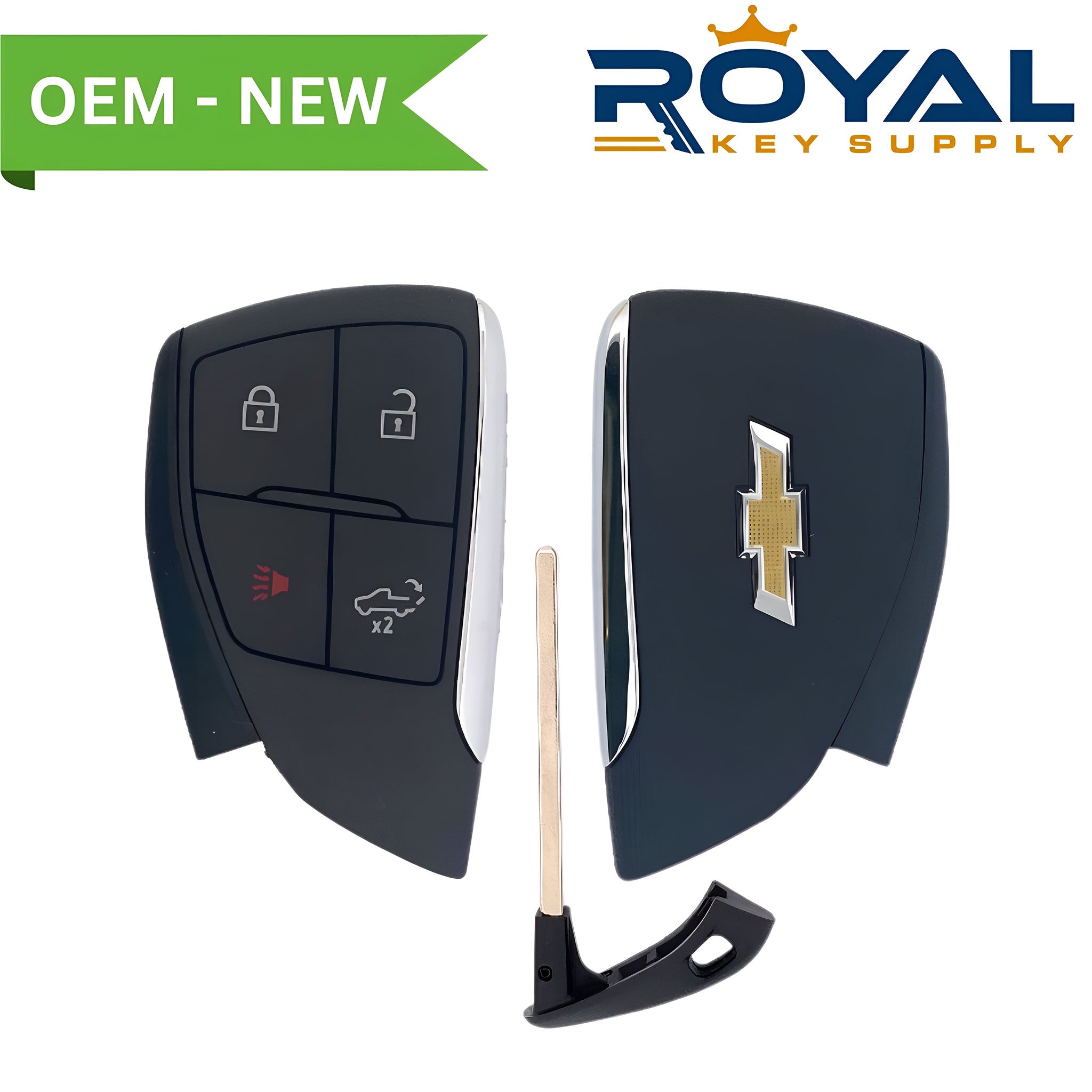 Chevrolet New OEM 2022-2023 Silverado, Tahoe Smart Key 4B Tailgate FCCID: YG0G21TB2 PN# 13548441 - Royal Key Supply