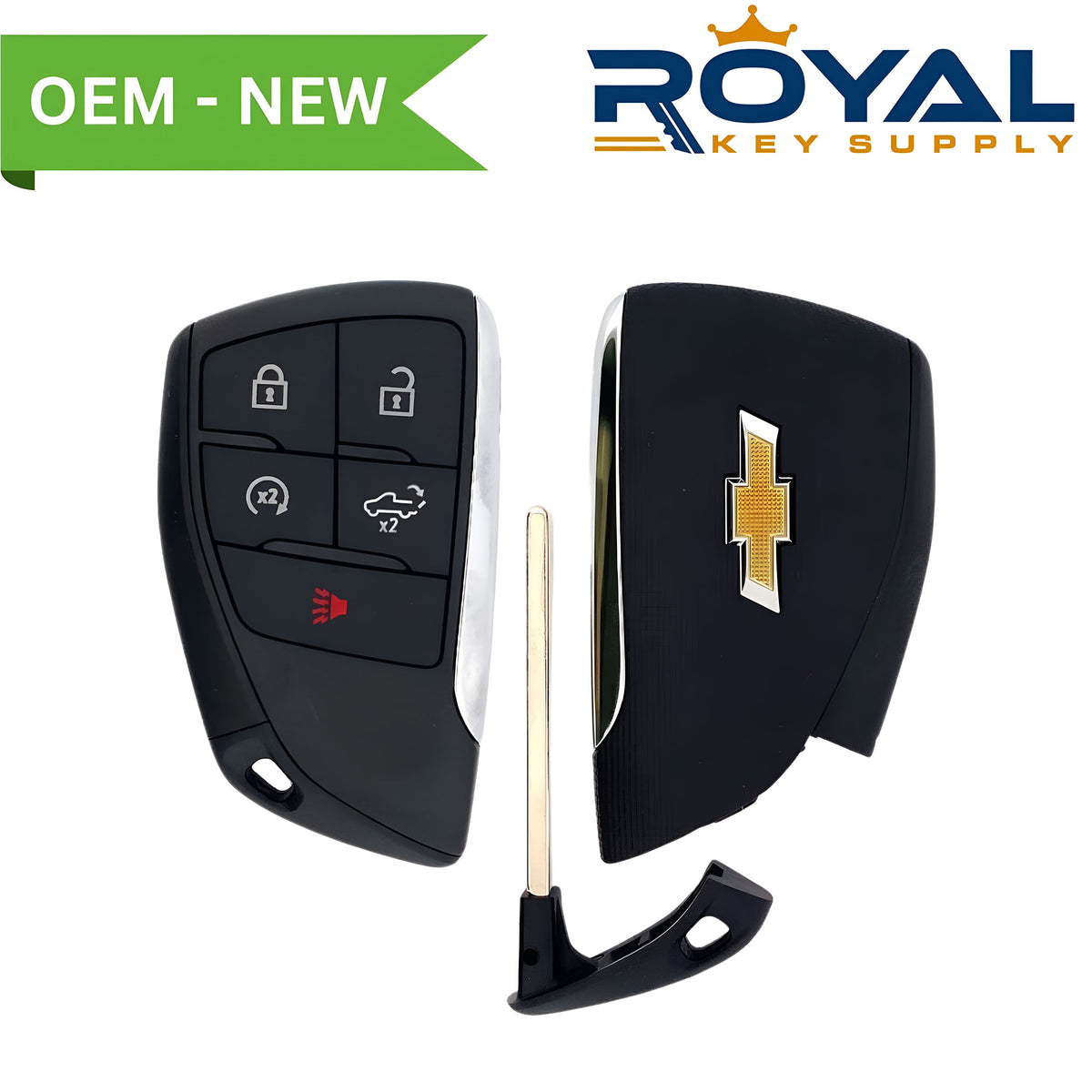Chevrolet New OEM 2022-2024 Silverado Smart Key 5B Tailgate/Remote Start FCCID: YG0G21TB2 PN# 13548437 - Royal Key Supply