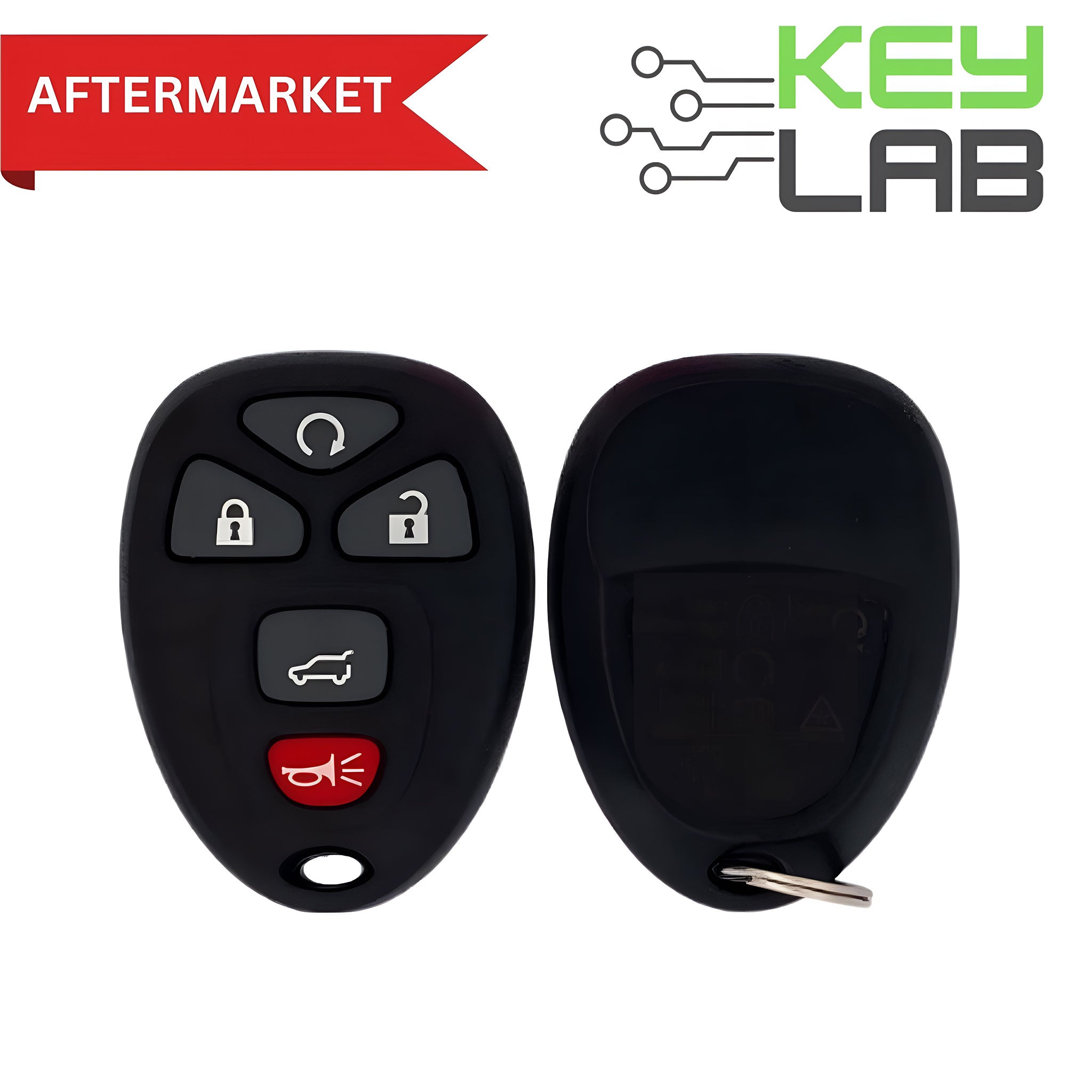 GM Aftermarket 2007-2017 Keyless Entry Remote 5B Hatch/Remote Start FCCID:  OUC60270, OUC60221, M3N5WY8109 PN# 20869057