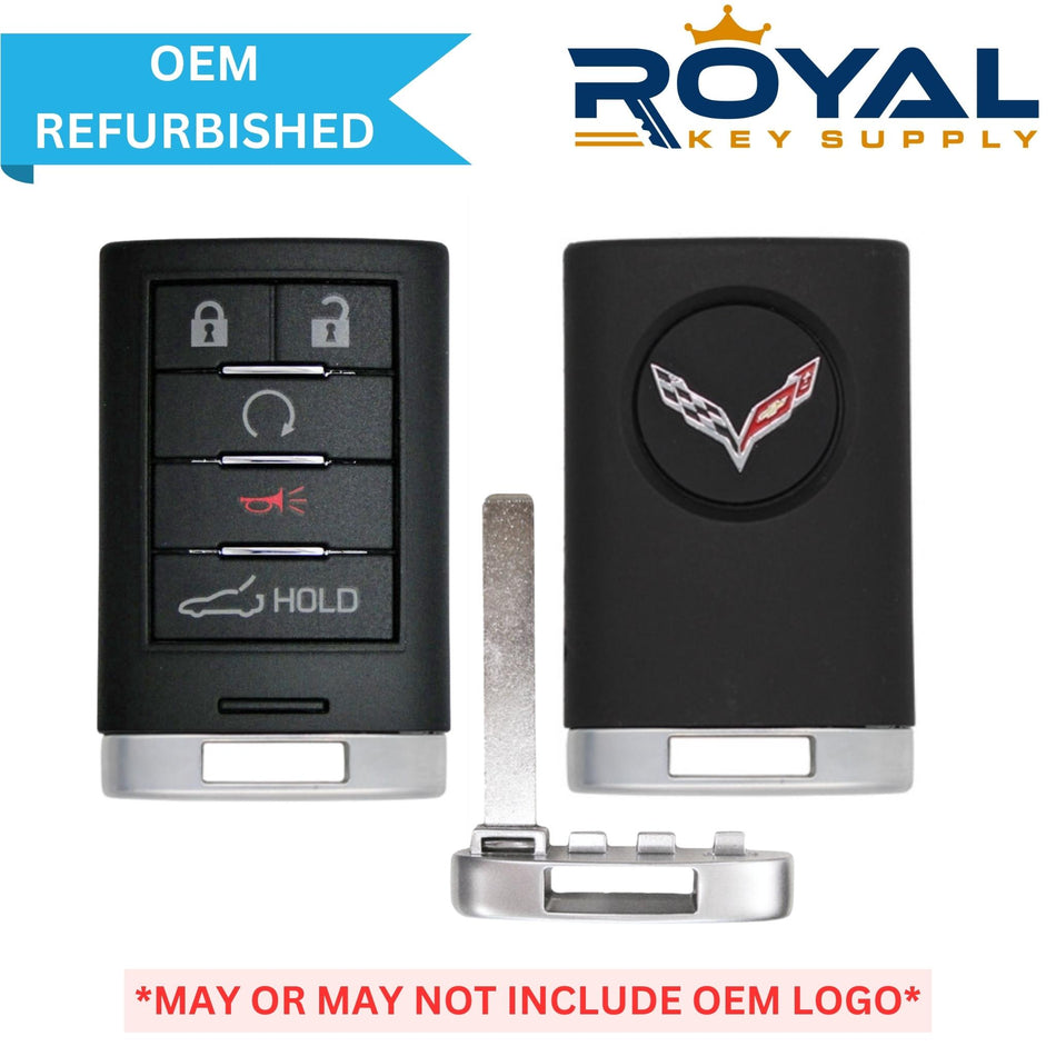 Chevrolet Refurbished 2014-2015 Corvette Smart Key 5B Trunk/Remote Start FCCID: G09C04EEC5C PN# 22779880