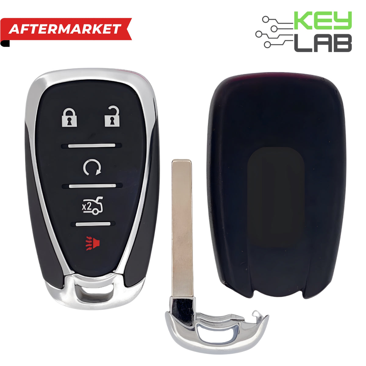 Chevrolet Aftermarket 2016-2018 Cruze, Sonic Smart Key 5B Remote Start/Trunk FCCID: HYQ4AA PN# 13508768
