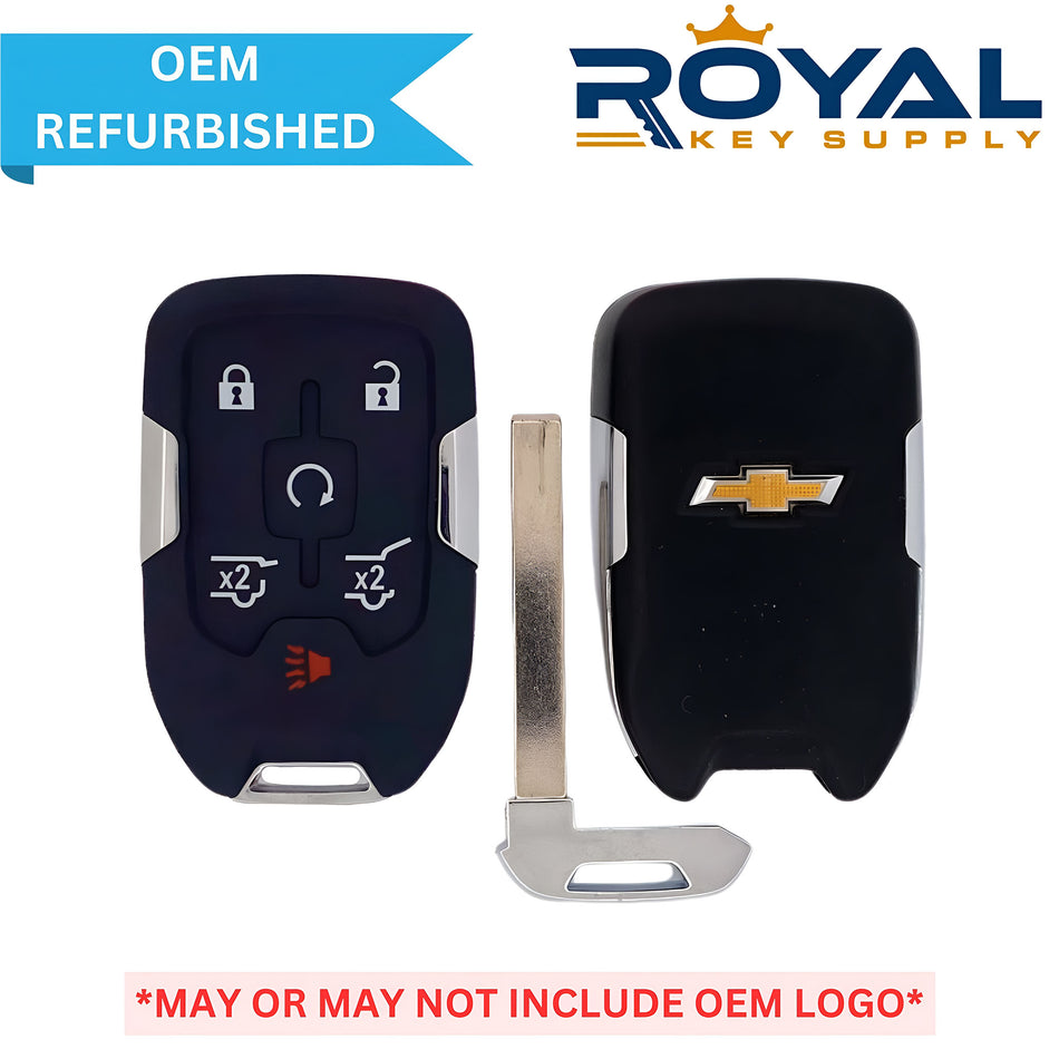 Chevrolet Refurbished 2015-2020 Tahoe, Suburban Smart Key 6B Remote Start/Hatch/Hatch Glass FCCID: HYQ1EA PN# 13529633 - Royal Key Supply