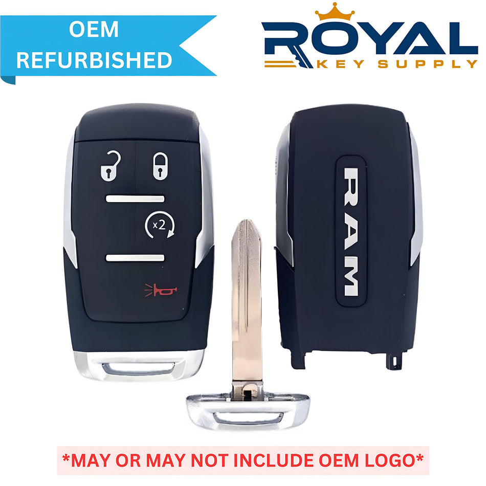 RAM Refurbished 2019-2022 2500-5500 Smart Key 4B Remote Start FCCID: GQ4-76T PN# 68365327AB - Royal Key Supply